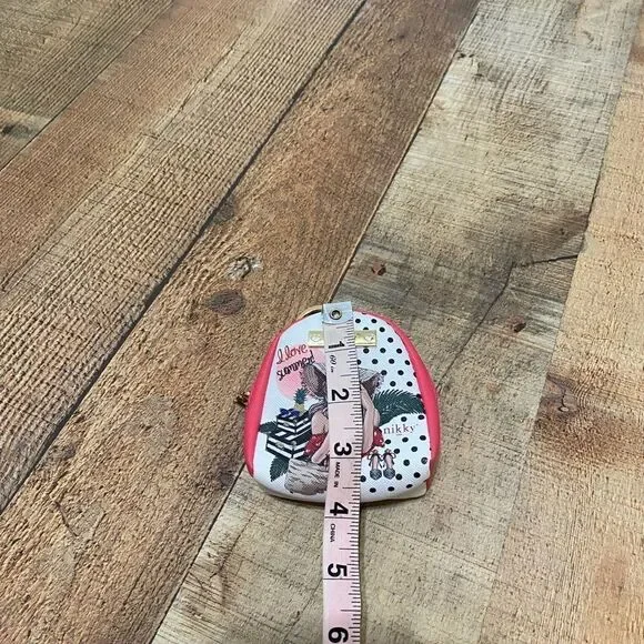 Nicole Lee Nikky Mini Bag U.S.A. 3.5" Backpack Keychain - Picture 7 of 12